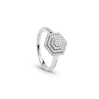 Anello Salvini Donna Bagliori in Oro bianco Diamante 0.243 Ct 20106492 - 20106492